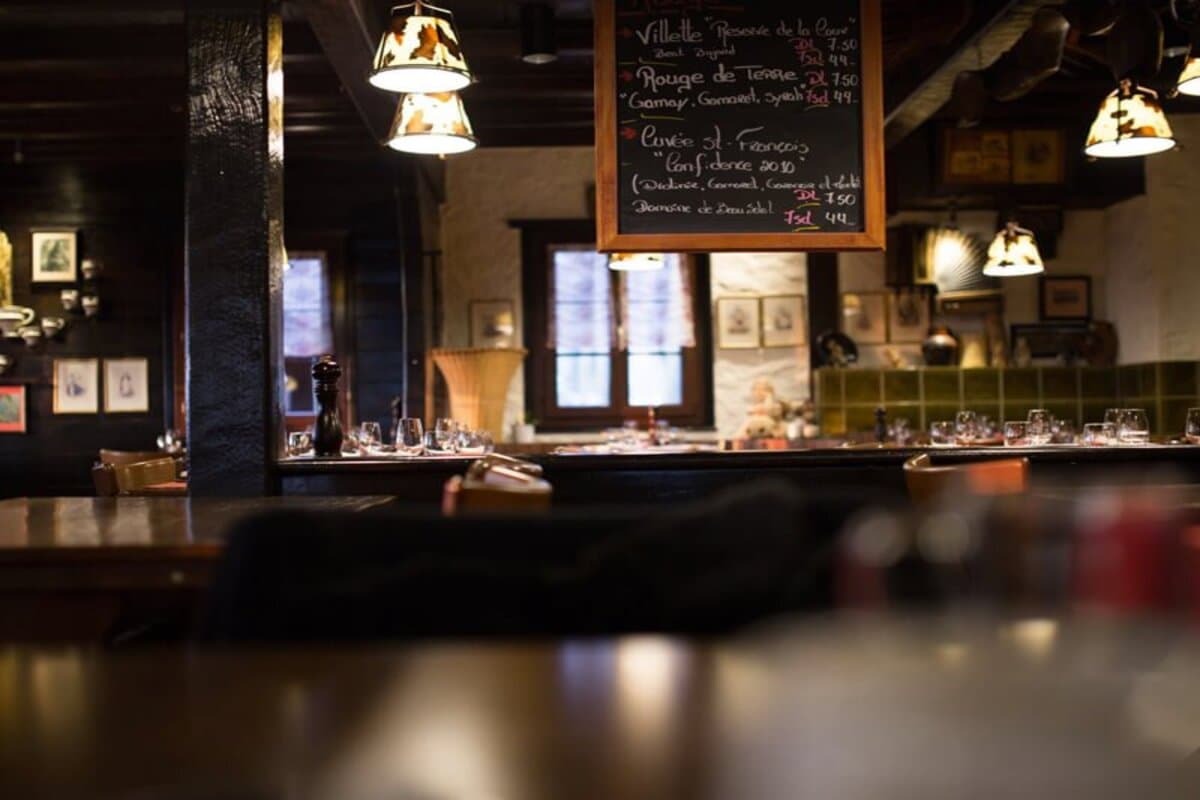 Coffee Koffein interior view - modern coffee shop design with comfortable seating